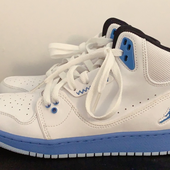 Original Nike Air Jordan 1 Flight 2 BG ( white-ice blue) - Picture 6 of 11